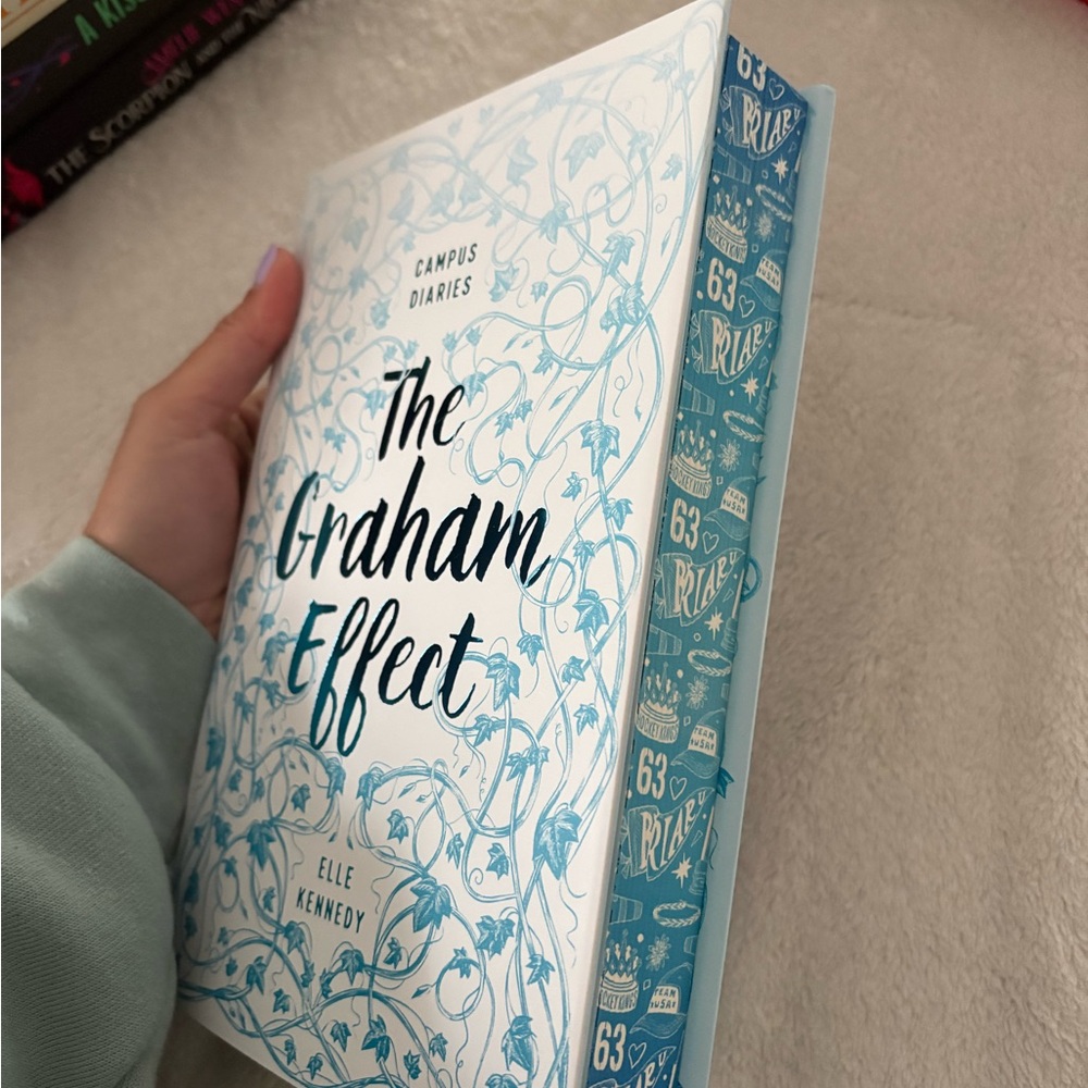 The Graham Effect Book with Blue and White Cover